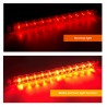 Dream Lighting 15 inch Red LED Trailer Light Bar Exterior Brake Indicator Caravan Truck Pack of 2