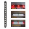 Dream Lighting 12V 15in LED Side Marker Trailer Truck RV Tail Lights Cool White Red Pack of 2