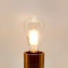 2X Dream Lighting 12V Edison Bulb LED Vintage Replace Globe Dinette Lamp Wall Sconce 3000K