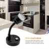 Dream Lighting 12V Flexible Arm LED Reading Lights RV Interior Bedside Lamp 2 Modes Auto RV Caravan Motorhome Van
