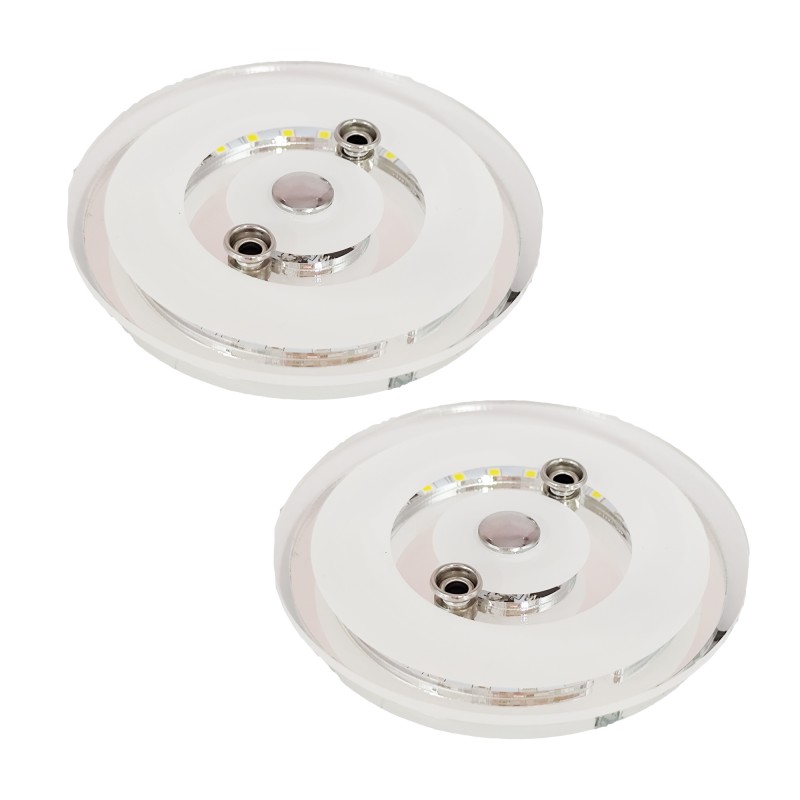 12V Round LED Ceiling Down Light Dual Color