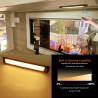 320mm 12V LED Under Cabinet Strip Bar Lights with Swipe Sensor Switch Dimmable RV