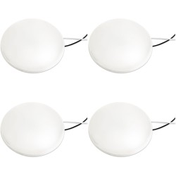 4PCS 12V 4.25" LED Dome...