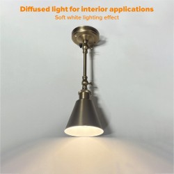 12V Elegant LED Wall Sconce Adjustable Swing Arm RV Bedside Living Dinning Room