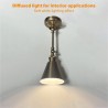 12V Elegant LED Wall Sconce Adjustable Swing Arm RV Bedside Living Dinning Room