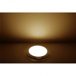 Dream Lighting 12v 5in LED Panel Ceiling Light fixture for RV Caravan Trailer Boat Dimmer