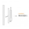 Dream Lighting 12V LED Decor Wall Light Interior Vintage Bedside Sconce Motorhome Trailer Van