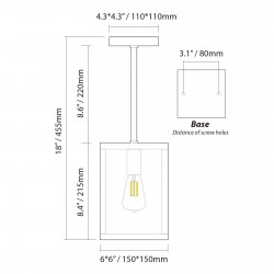 Dream Lighting 12v LED Vintage Caravan Truck Interior Roof Lamp Decorative Ceiling Light Boat