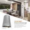 Dream Lighting 12V RV LED Light Fixture Interior Decorative Wall Sconce Switched Camper Caravan