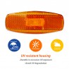 Dream Lighting 12V Trailer Marker LED RV Camper Clearance Light Head Tail Indicator Boat Caravan