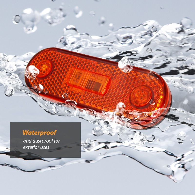 12V LED side marker lamp exterior waterproof caravan motorhome, LED