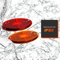 Dream Lighting 12V Side Marker Exterior LED Front Rear Clearance Lights RV Camper Trucks
