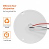 2X Dream Lighting Trailer LED Tail Lights Brake Reverse Side Marker for RV Cargo Truck