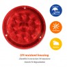 2X Dream Lighting Trailer LED Tail Lights Brake Reverse Side Marker for RV Cargo Truck